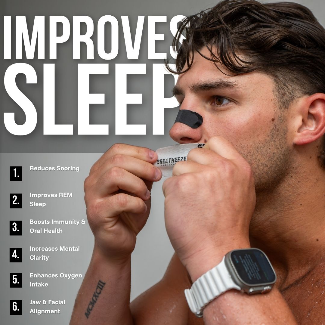 Premium Mouth Tape - Bamboo Silk | 30 pack